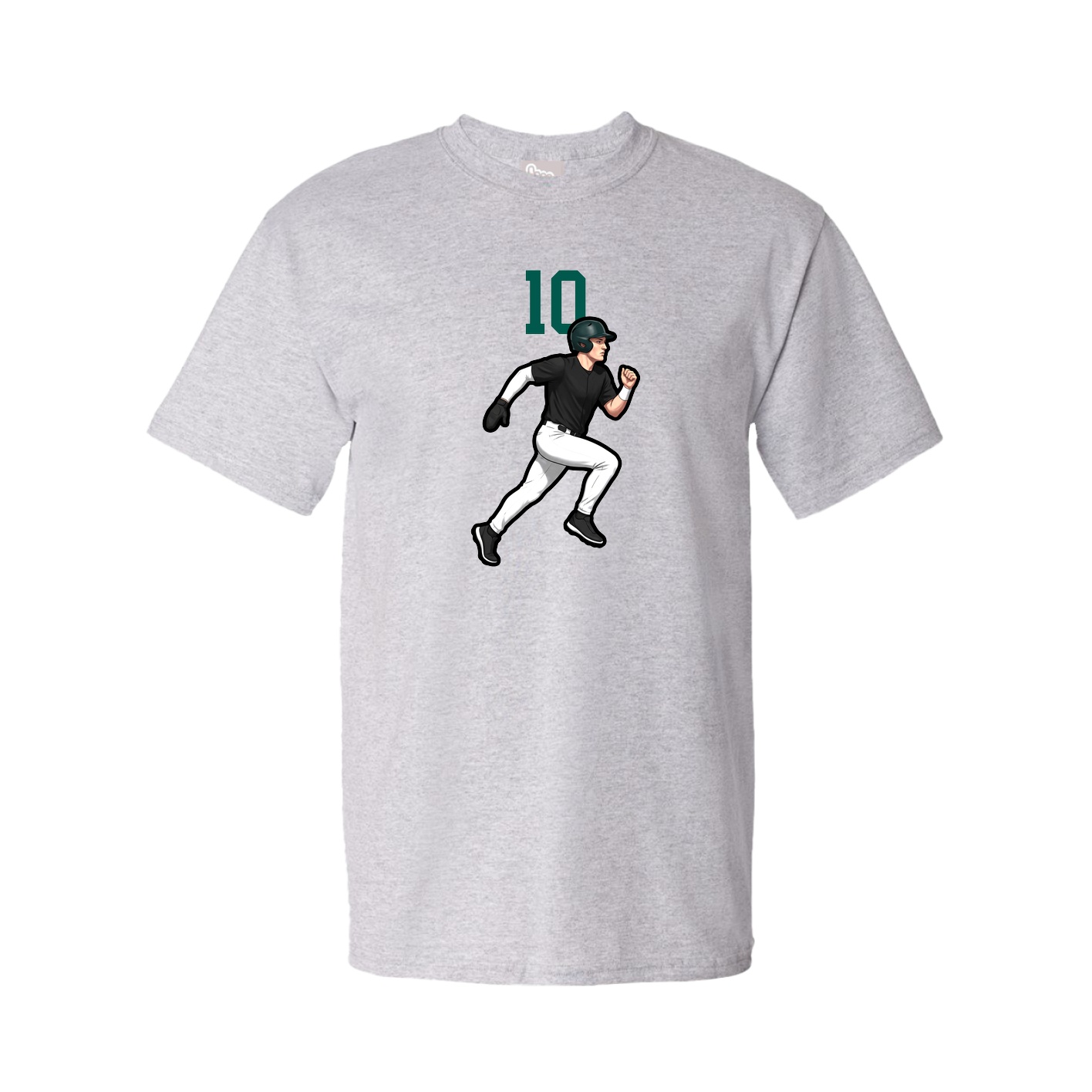 Tee — Number Top in Grey