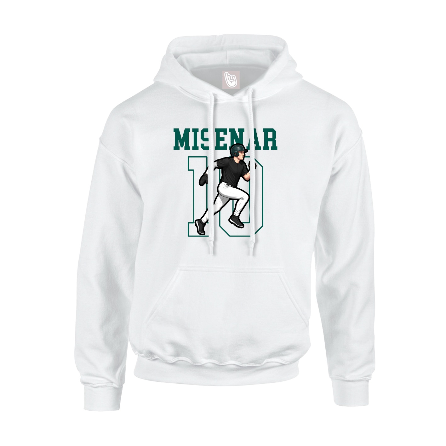 Hoodie — Shirsey in White