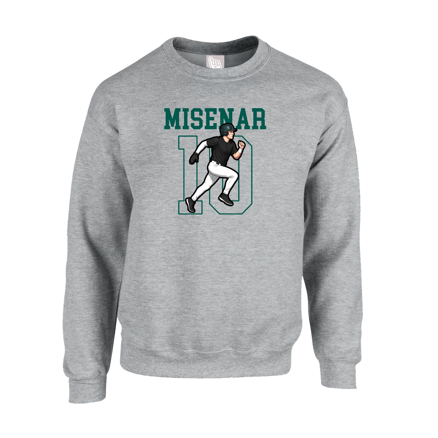 Fleece Crew — Shirsey in Grey