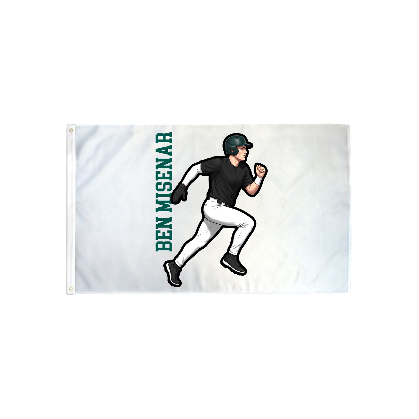 3x5 Flag — Name Vertical in Classic