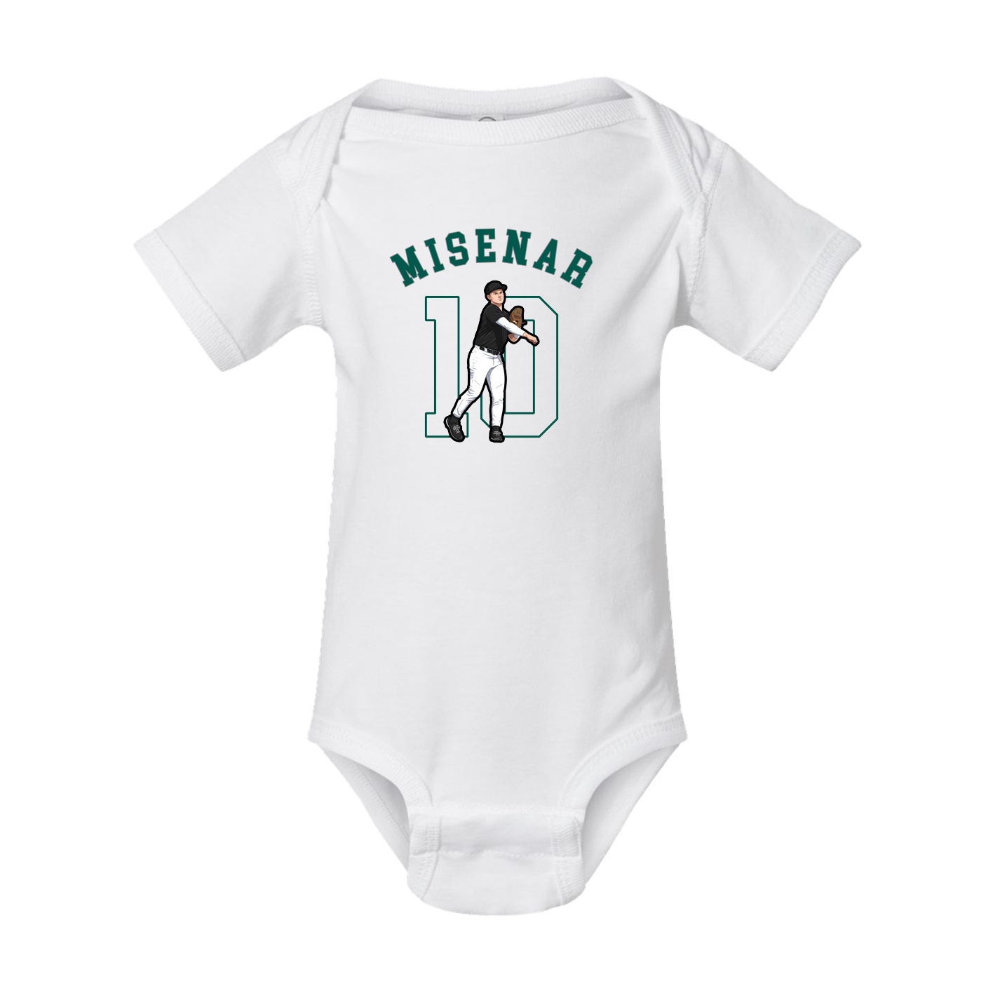 Baby Onesie — Shirsey Arch in White