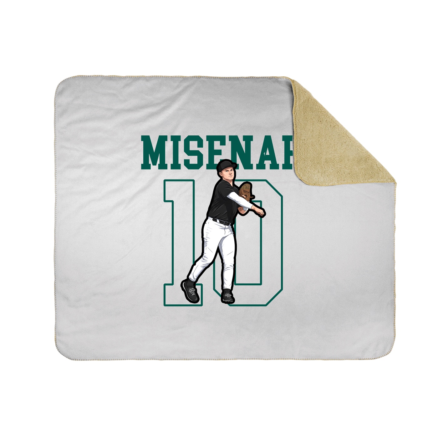 50x60 Sherpa Lined Throw Blanket