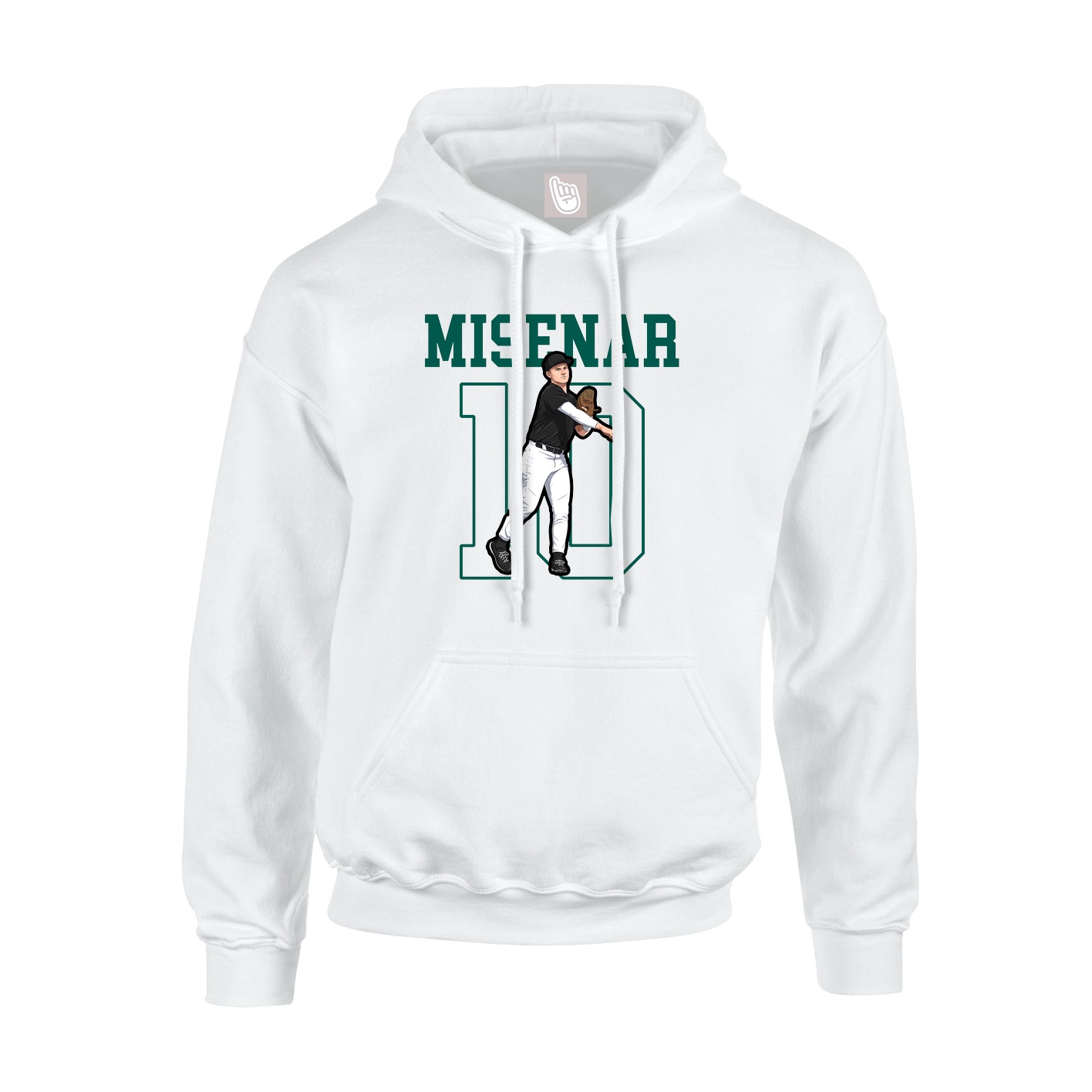 Youth Hoodie — Shirsey in White