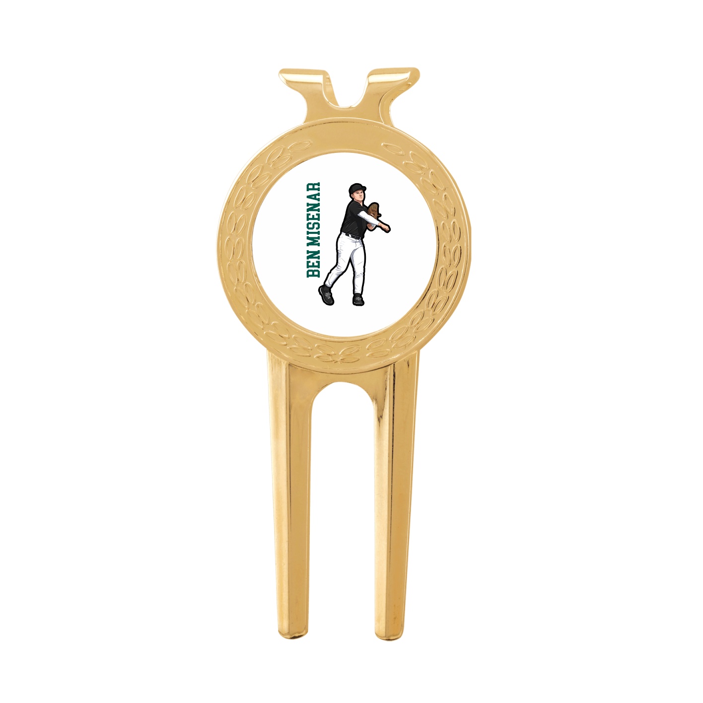 Divot Tool with Ball Marker — Name Vertical in Classic