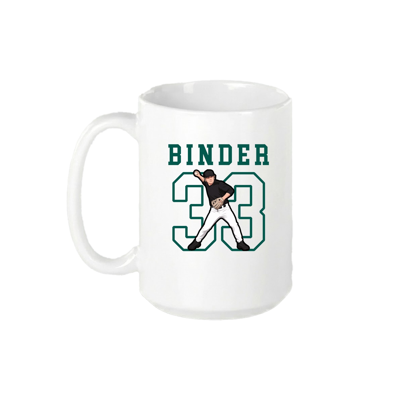 15oz Coffee Mug — Shirsey in White