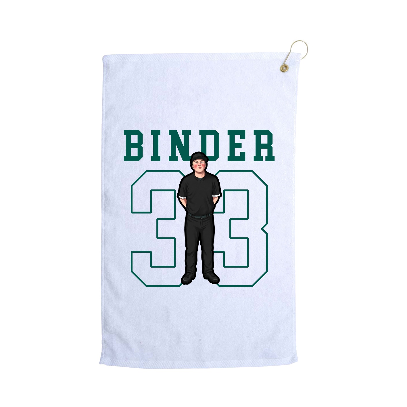 Golf Towel — Shirsey in White