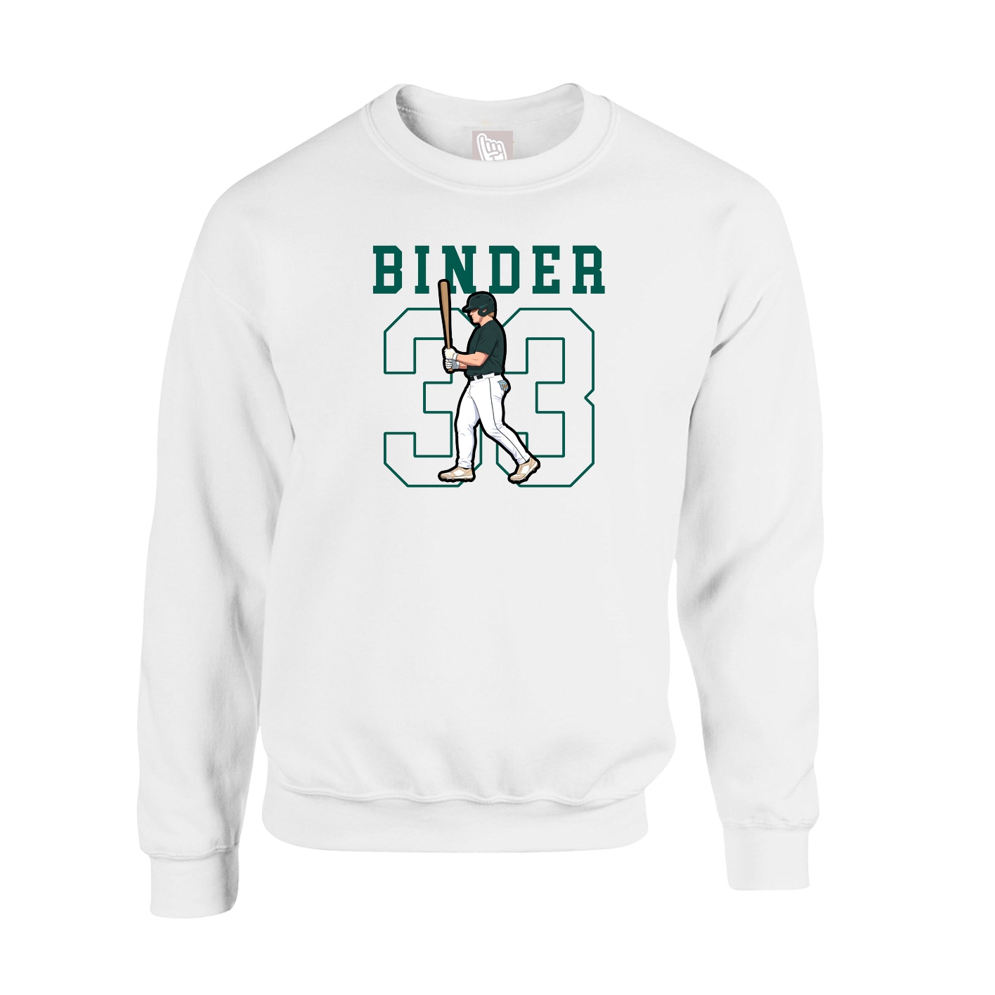 Fleece Crew — Shirsey in White