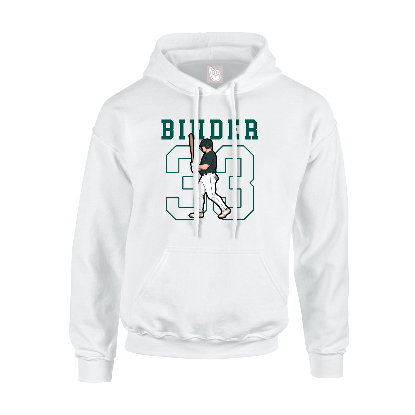 Youth Hoodie — Shirsey in White