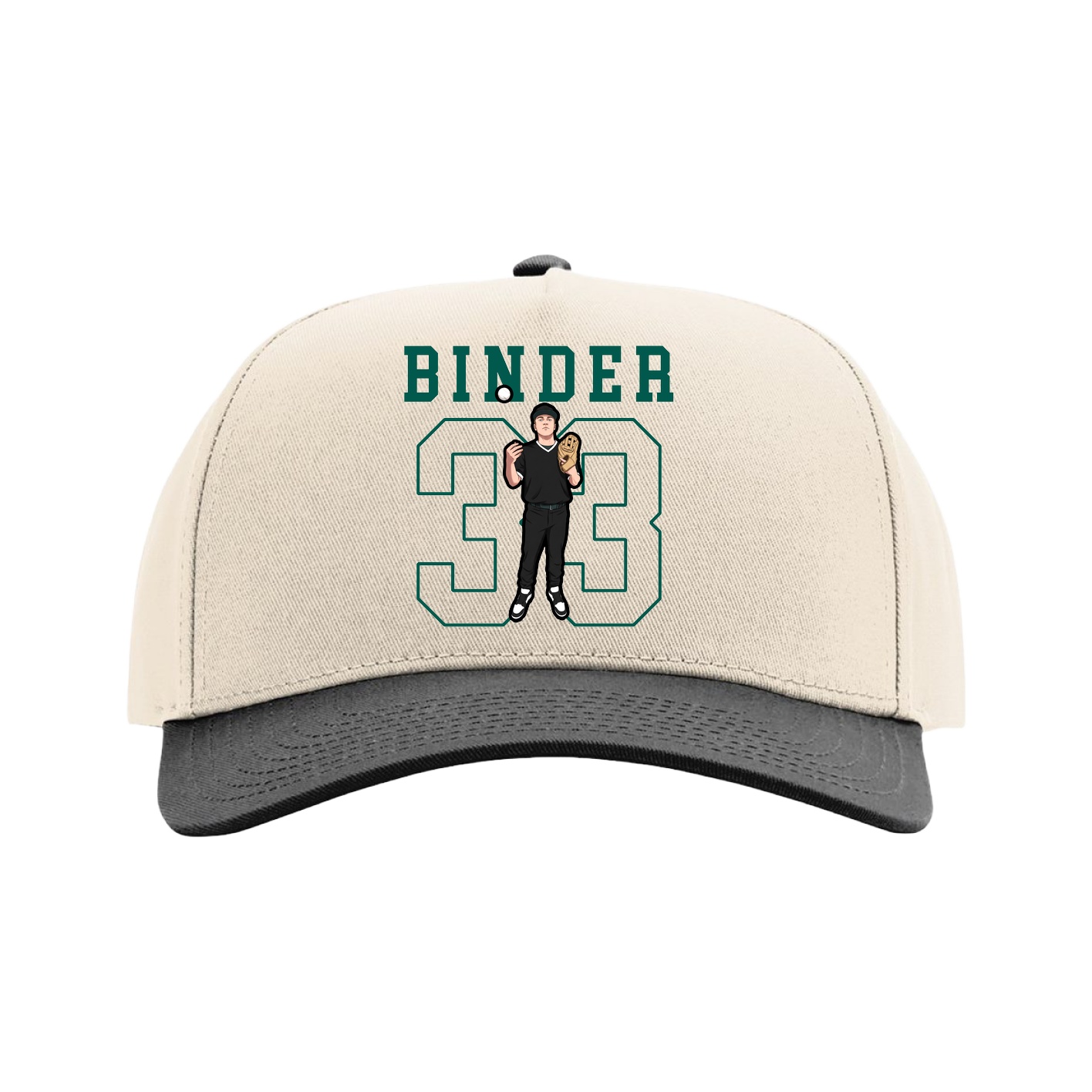 Full Fabric Five-Panel Champ Cap