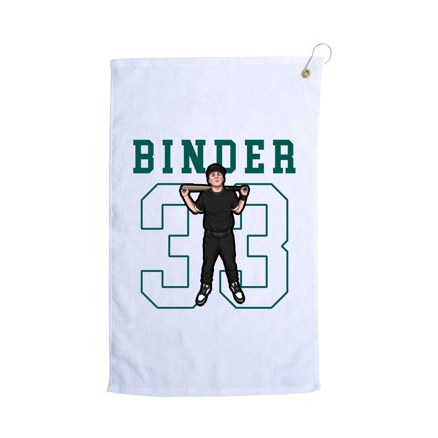 Golf Towel — Shirsey in White
