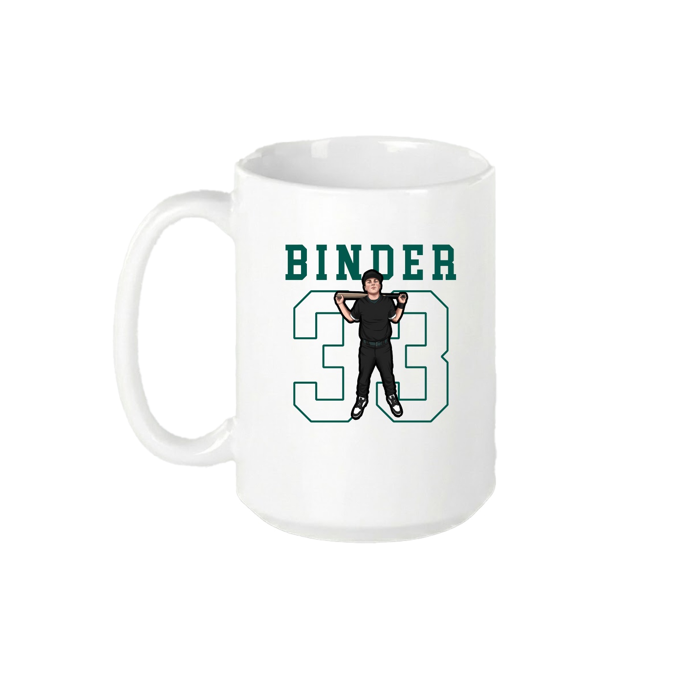 15oz Coffee Mug — Shirsey in White