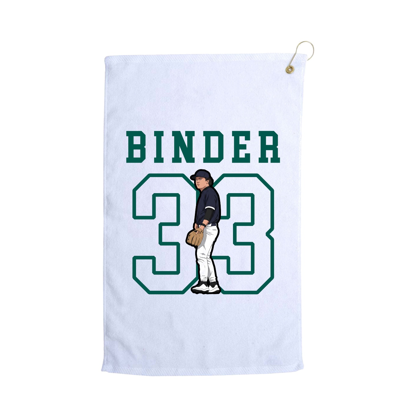 Golf Towel — Shirsey in White