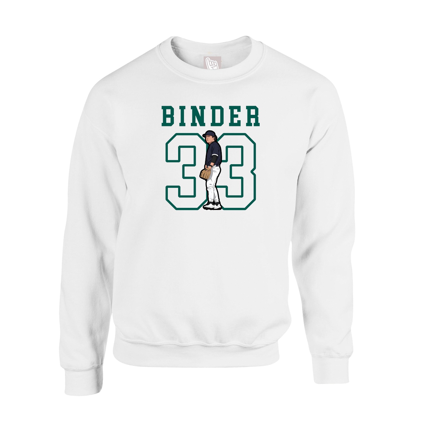 Fleece Crew — Shirsey in White