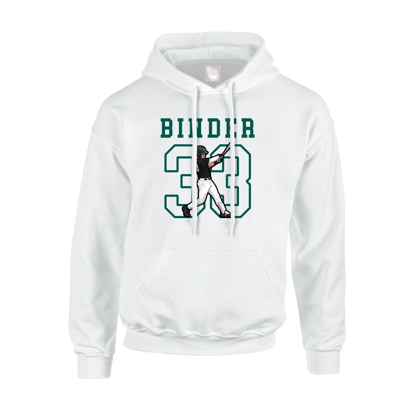 Youth Hoodie — Shirsey in White