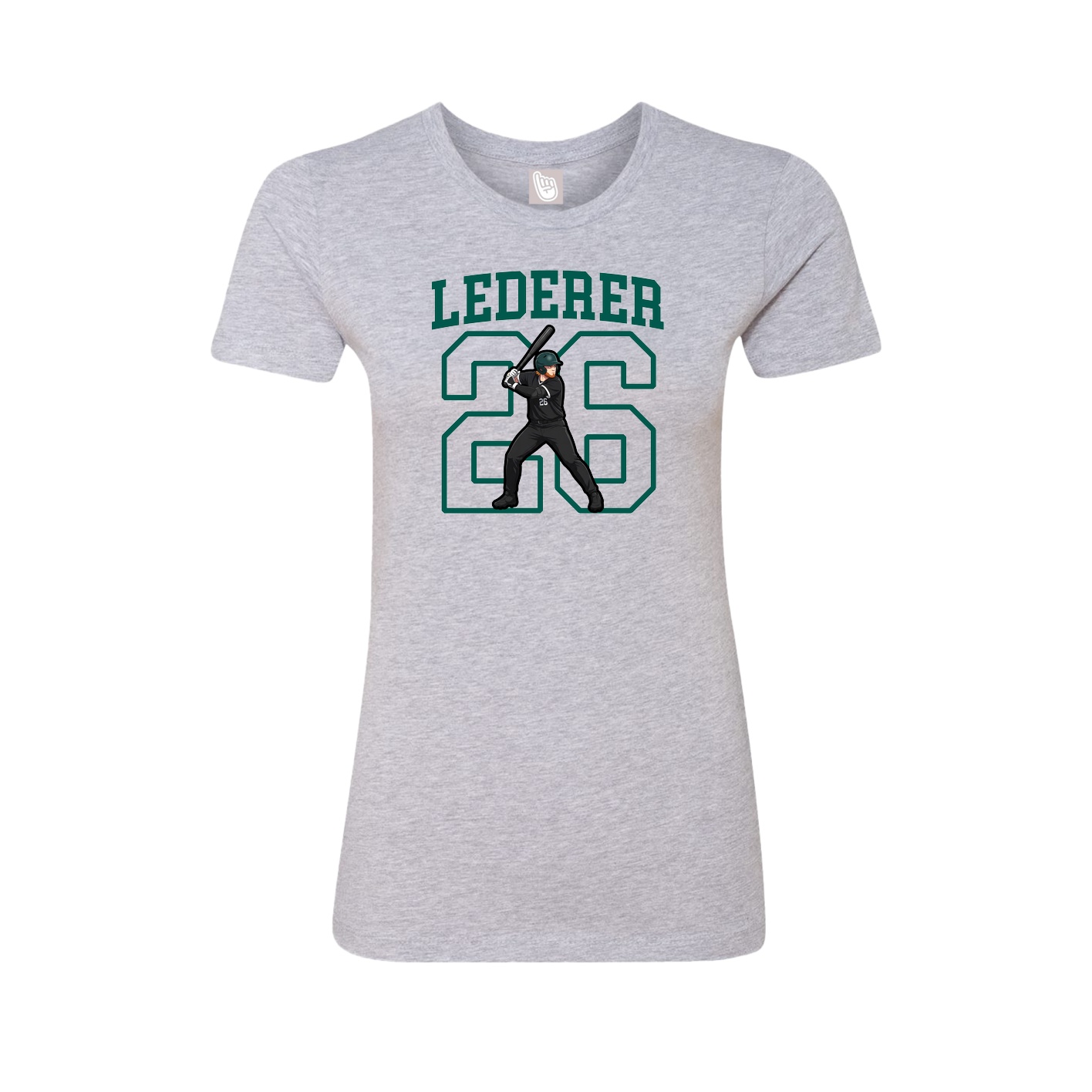 Fitted Women's Tee — Shirsey in Grey
