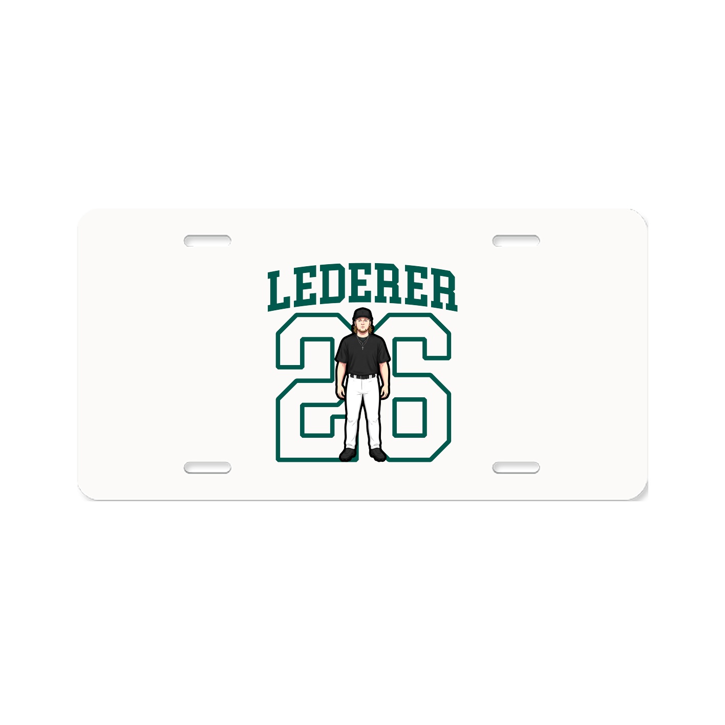 License Plate — Shirsey in Classic