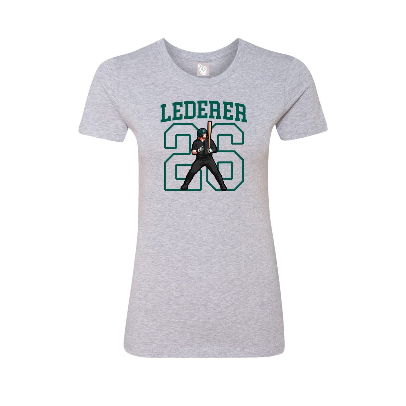 Fitted Women's Tee — Shirsey in Grey