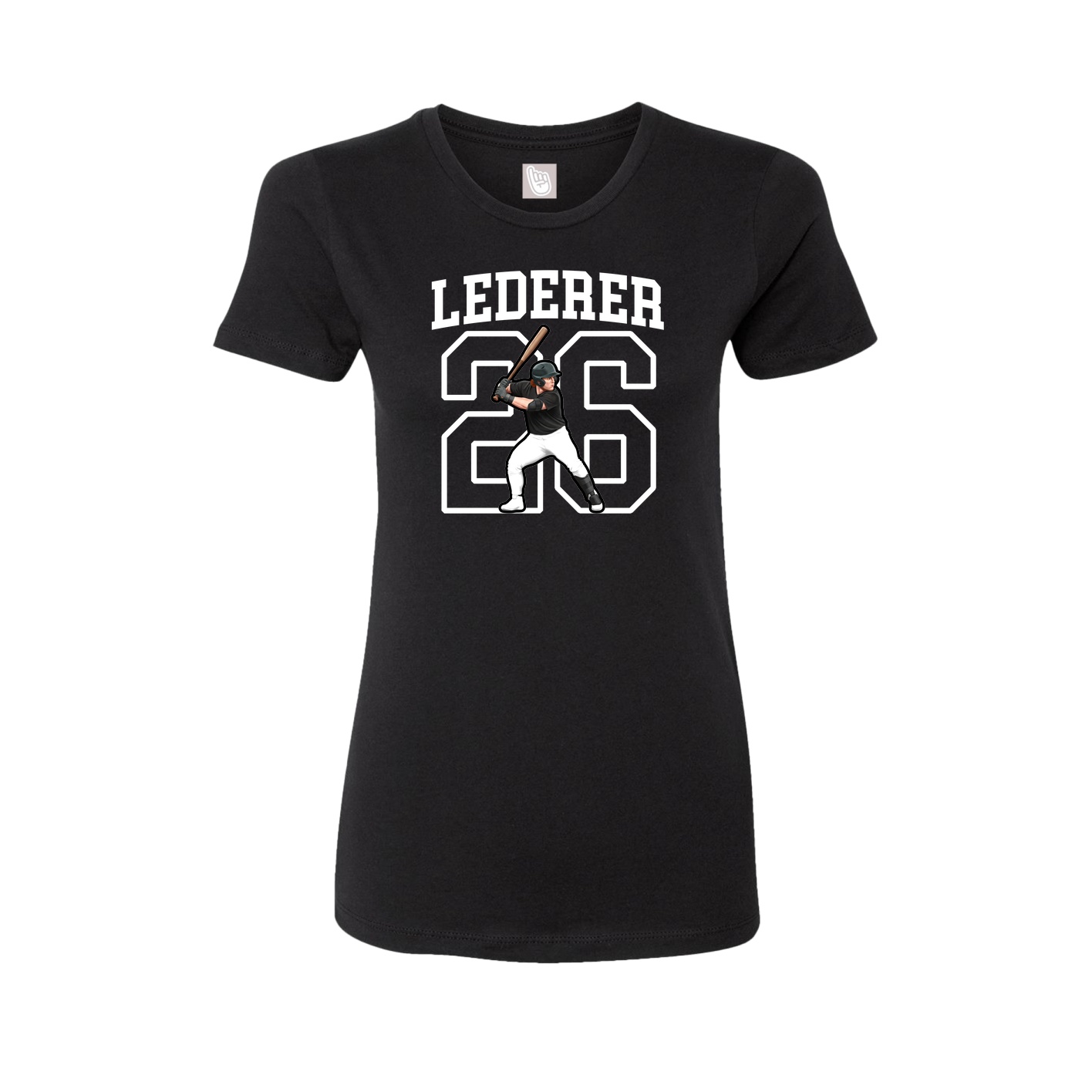 Fitted Women's Tee — Shirsey in Black