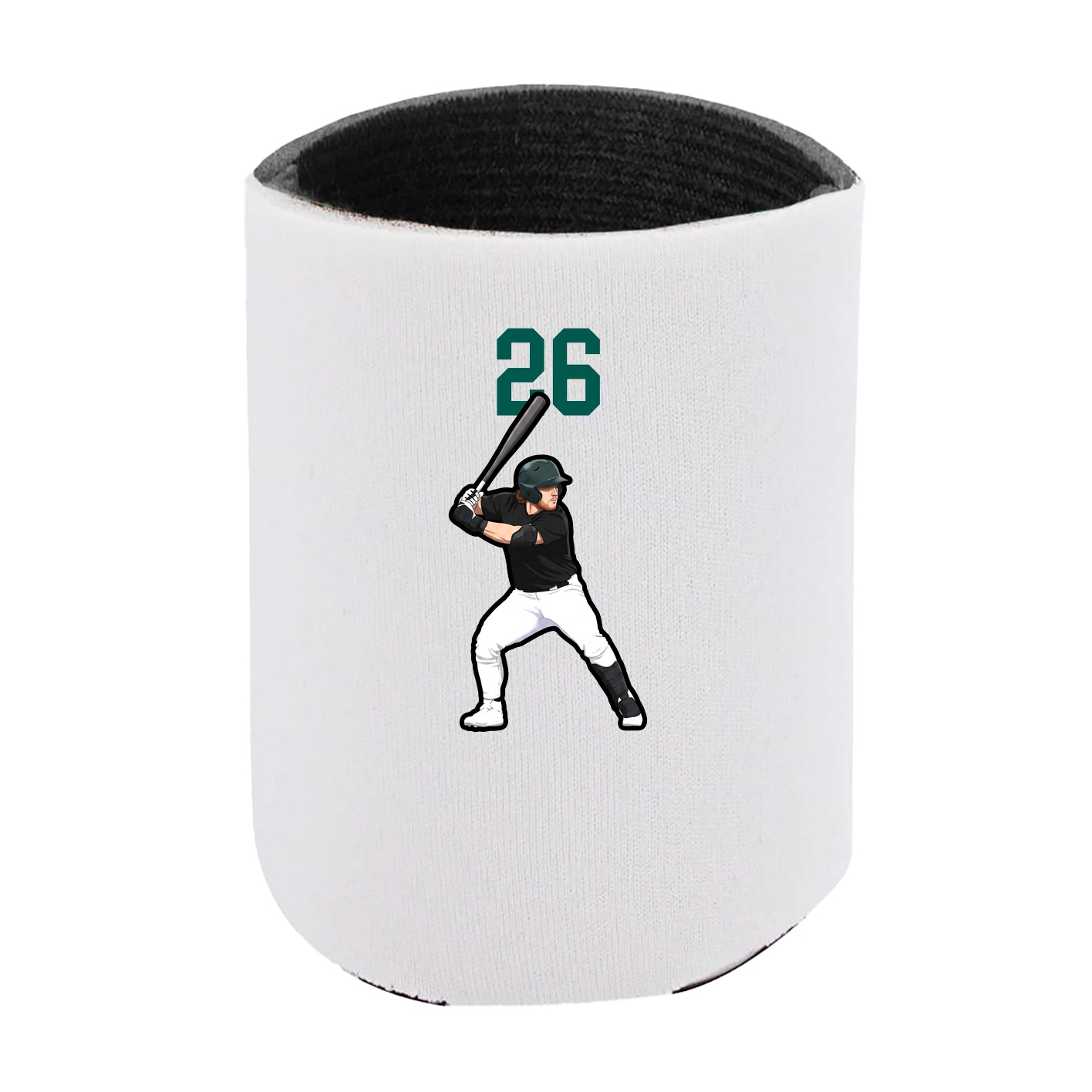 Can Holder — Number Top in White