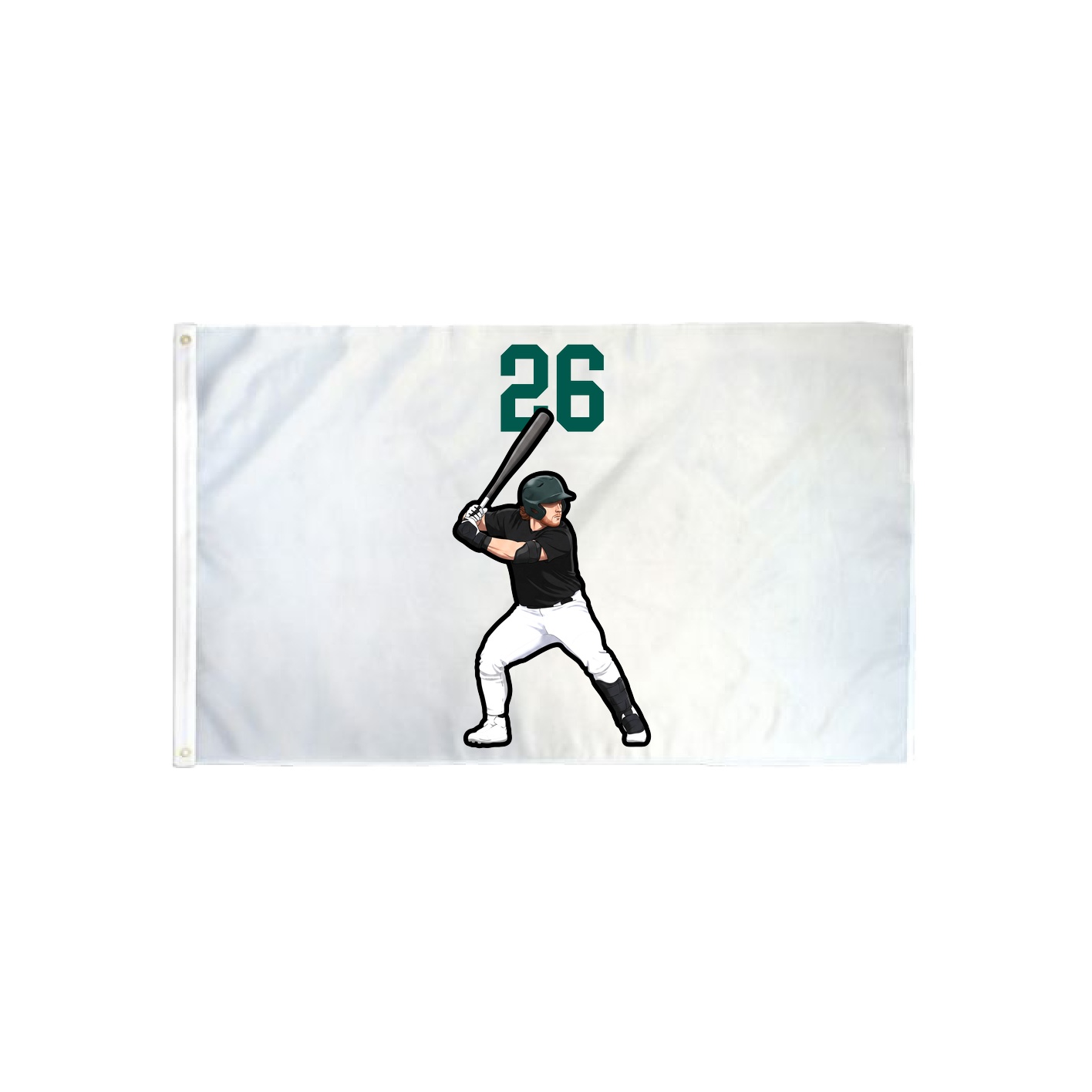 3x5 Flag — Number Top in Classic