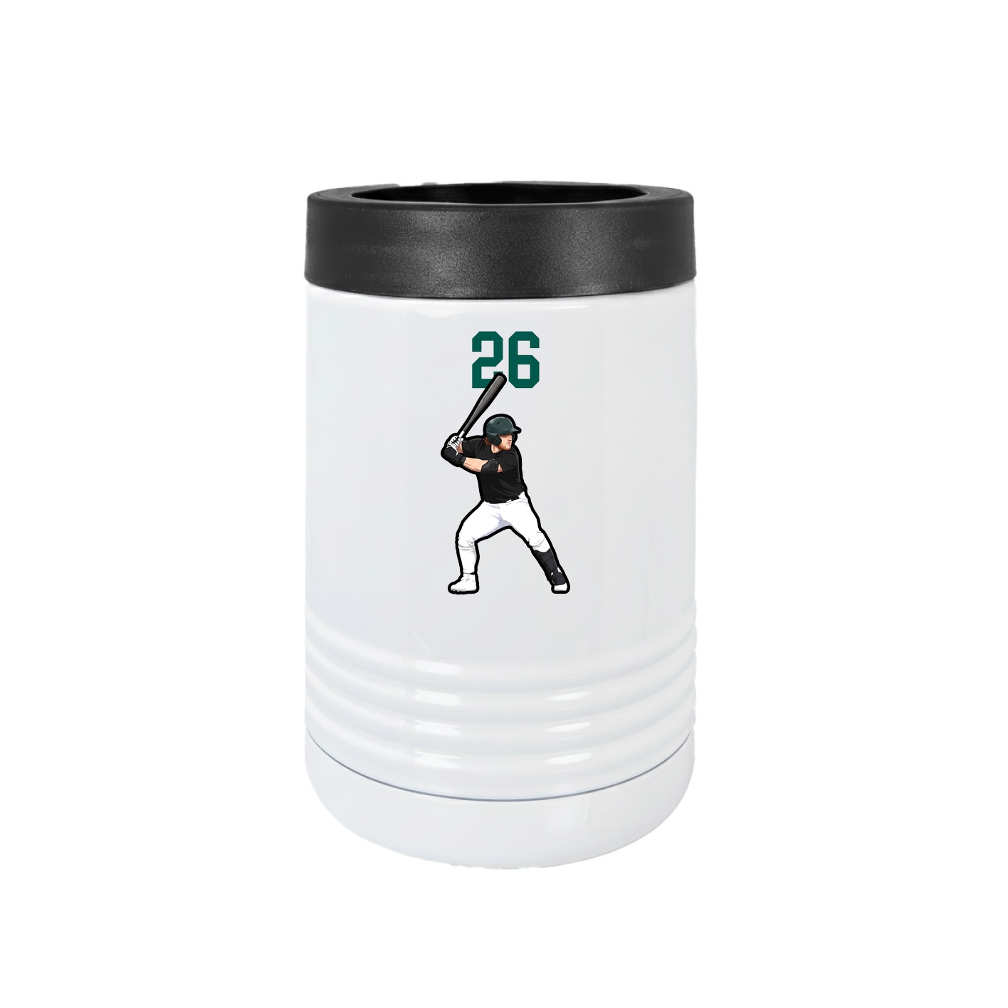 Beverage Holder — Number Top in White