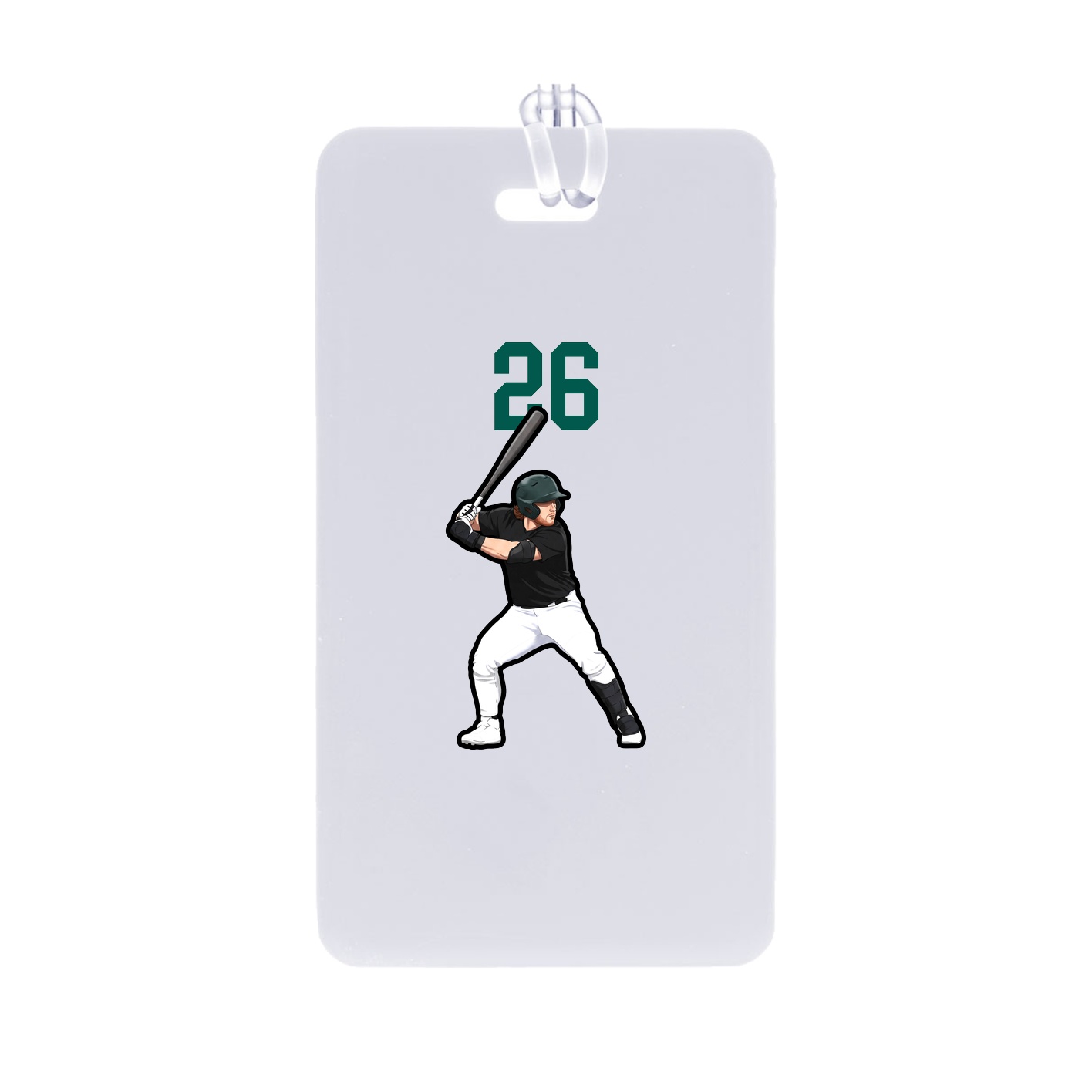 Bag Tag — Number Top in Classic