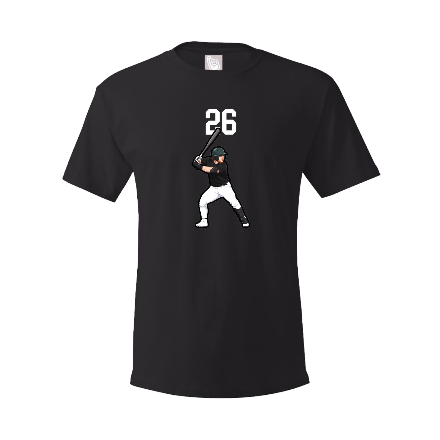 Tee — Number Top in Black