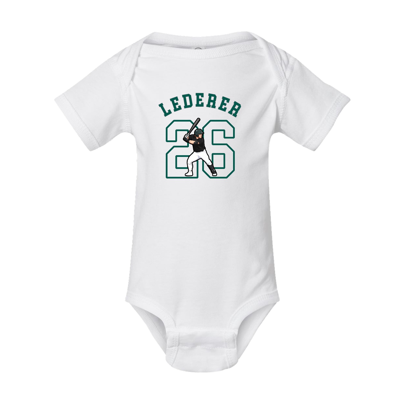 Baby Onesie — Shirsey Arch in White