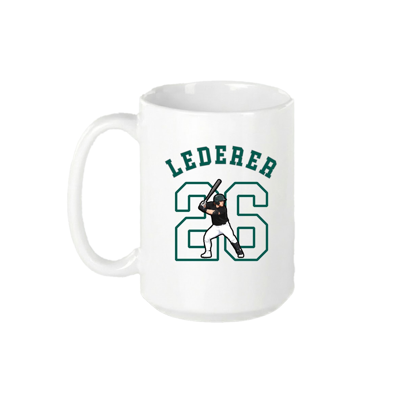 15oz Coffee Mug — Shirsey Arch in White