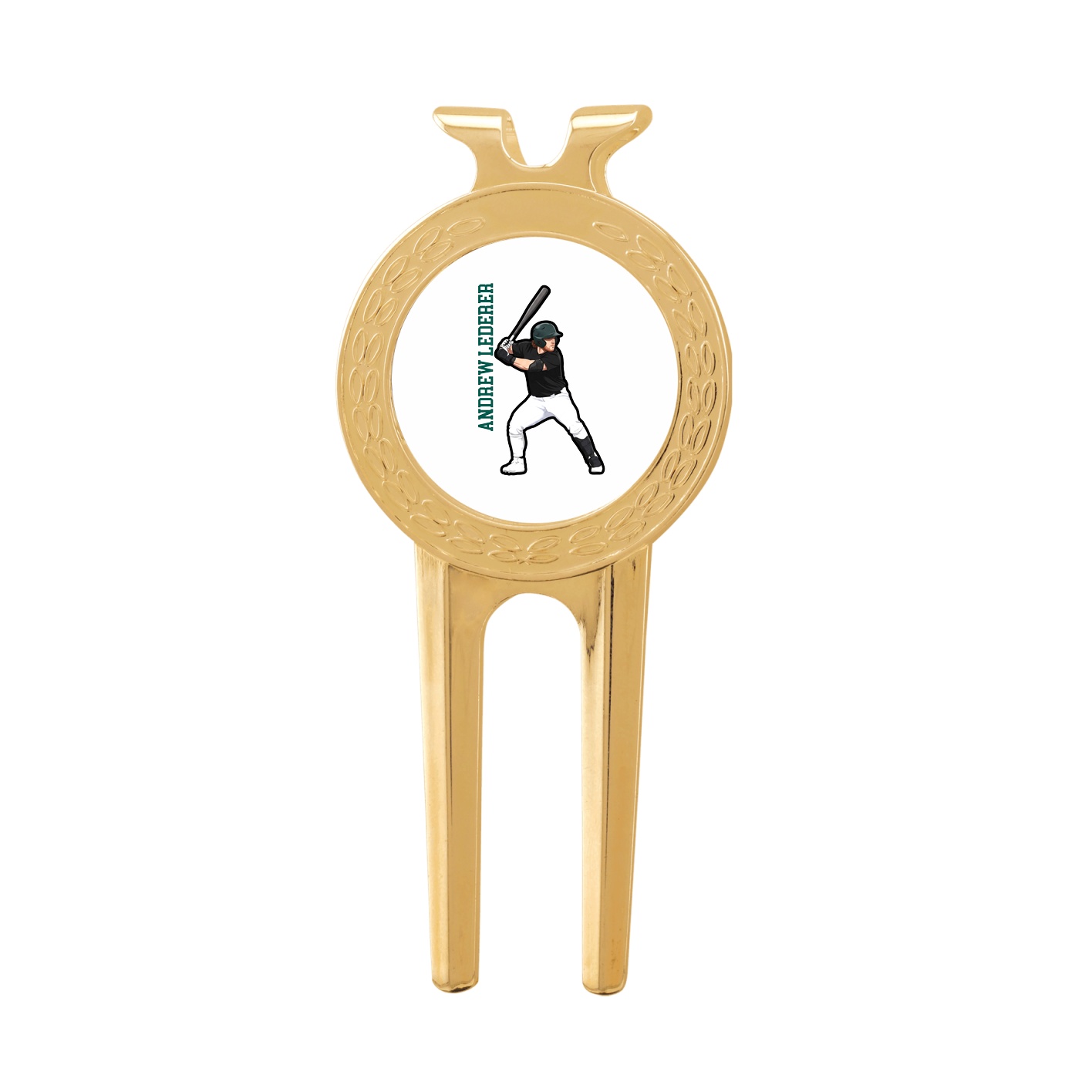 Divot Tool with Ball Marker — Name Vertical in Classic