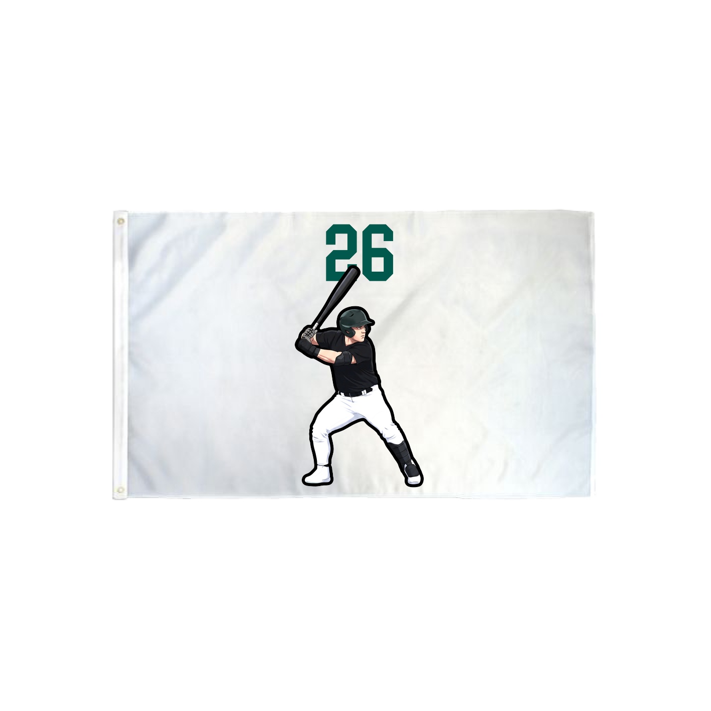 3x5 Flag — Number Top in Classic