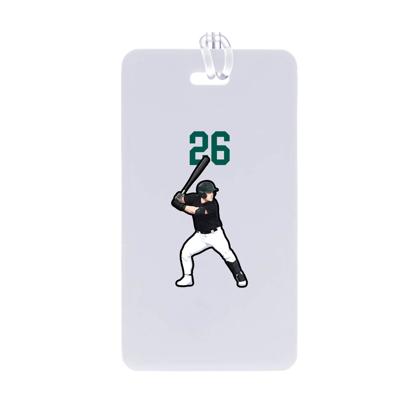 Bag Tag — Number Top in Classic