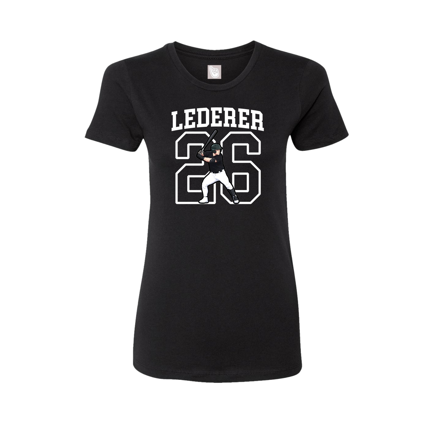 Fitted Women's Tee — Shirsey in Black