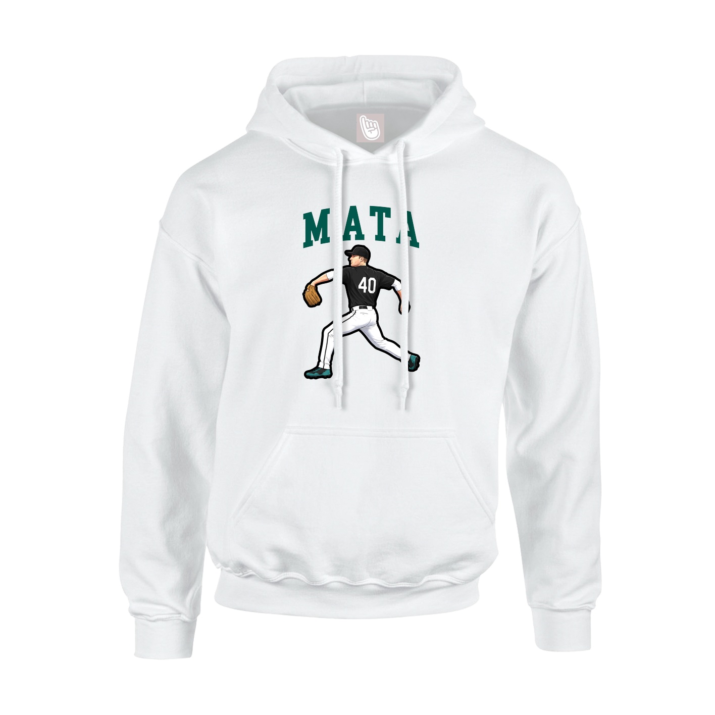 Hoodie — Shirsey in White