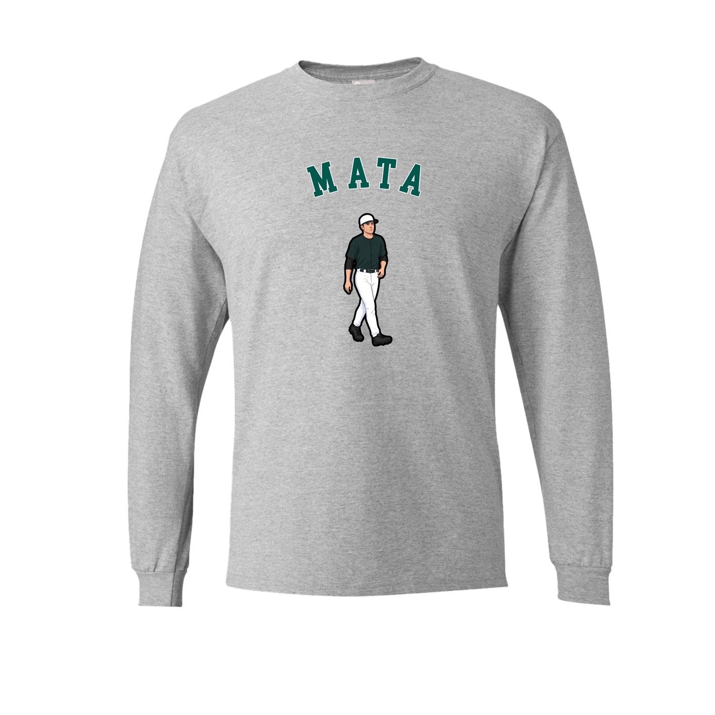 Long Sleeve Tee — Shirsey Arch in Grey
