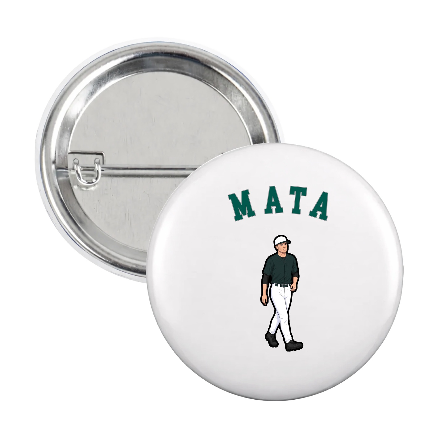 Game Day Button — Shirsey Arch in White