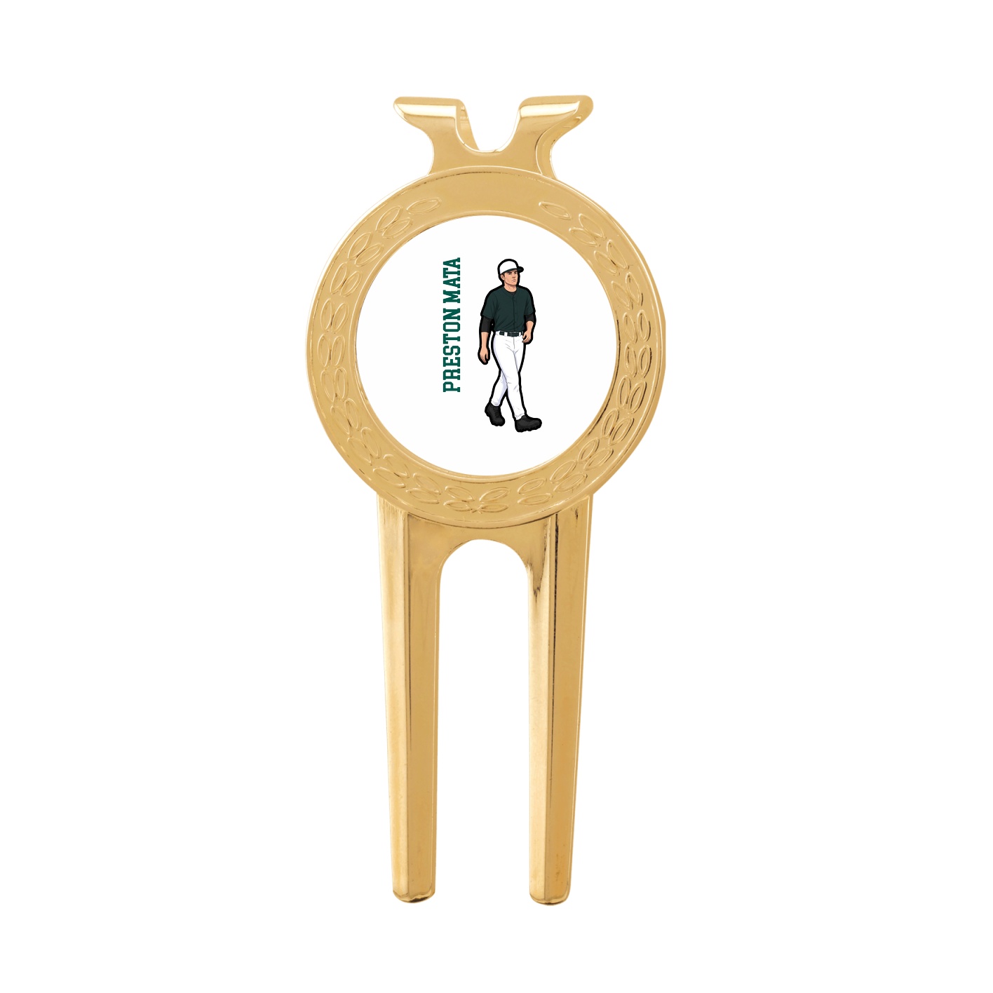 Divot Tool with Ball Marker — Name Vertical in Classic