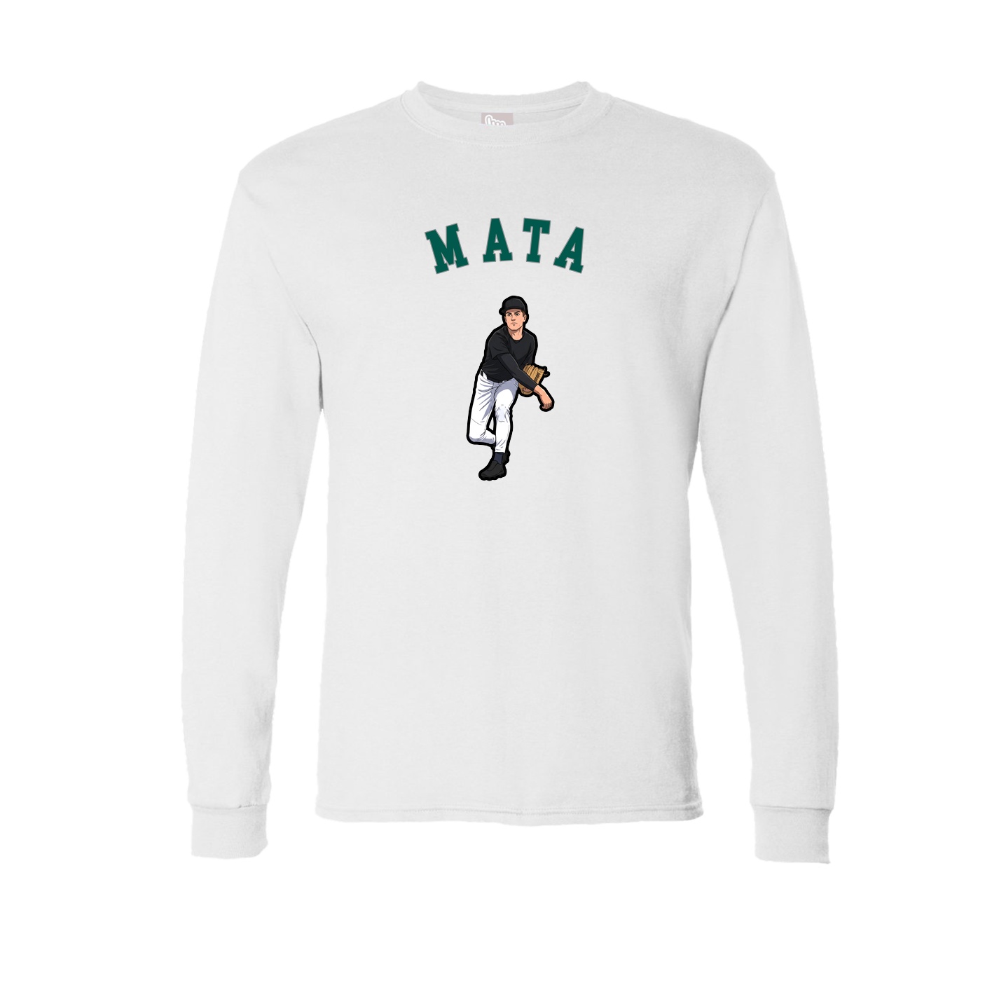 Long Sleeve Tee — Shirsey Arch in White