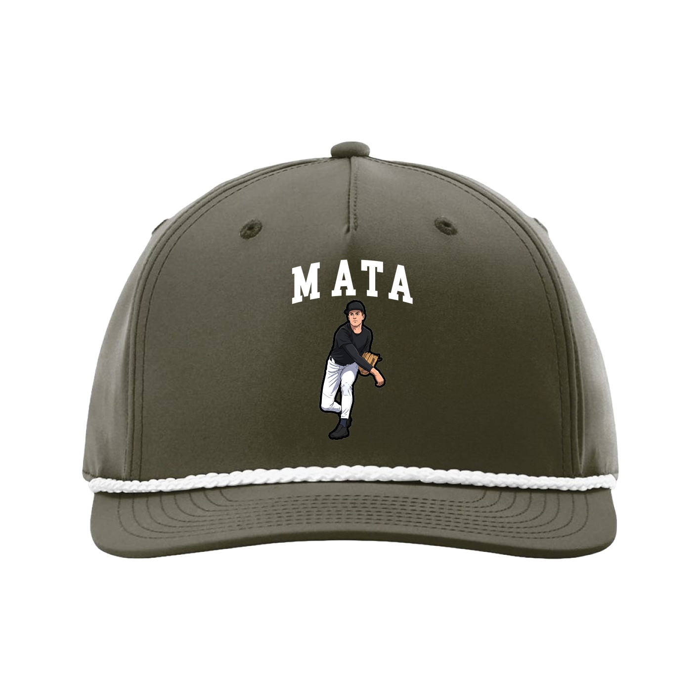 Five-Panel Classic Rope Cap — Shirsey in Green