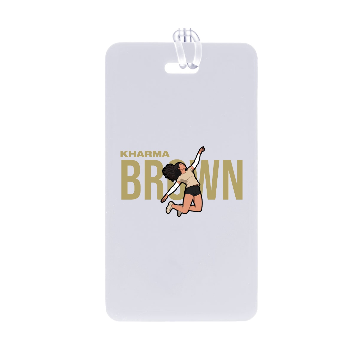 Bag Tag — Player Name in Classic