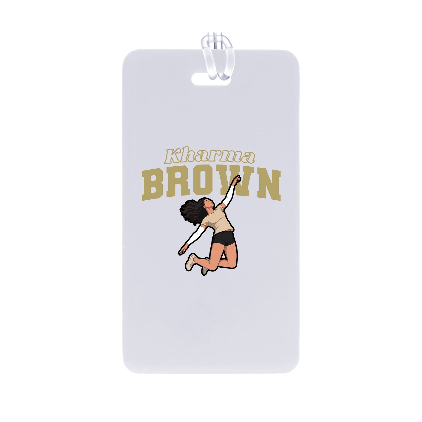 Bag Tag — Name Arch in Classic