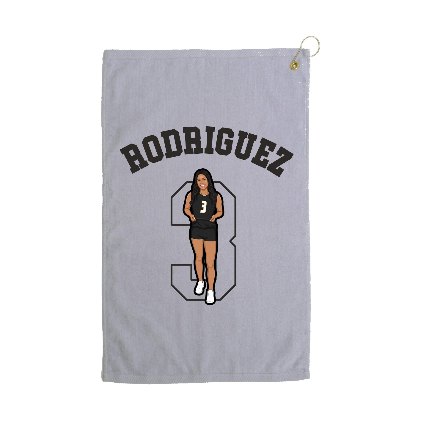 Golf Towel — Shirsey Arch in Grey