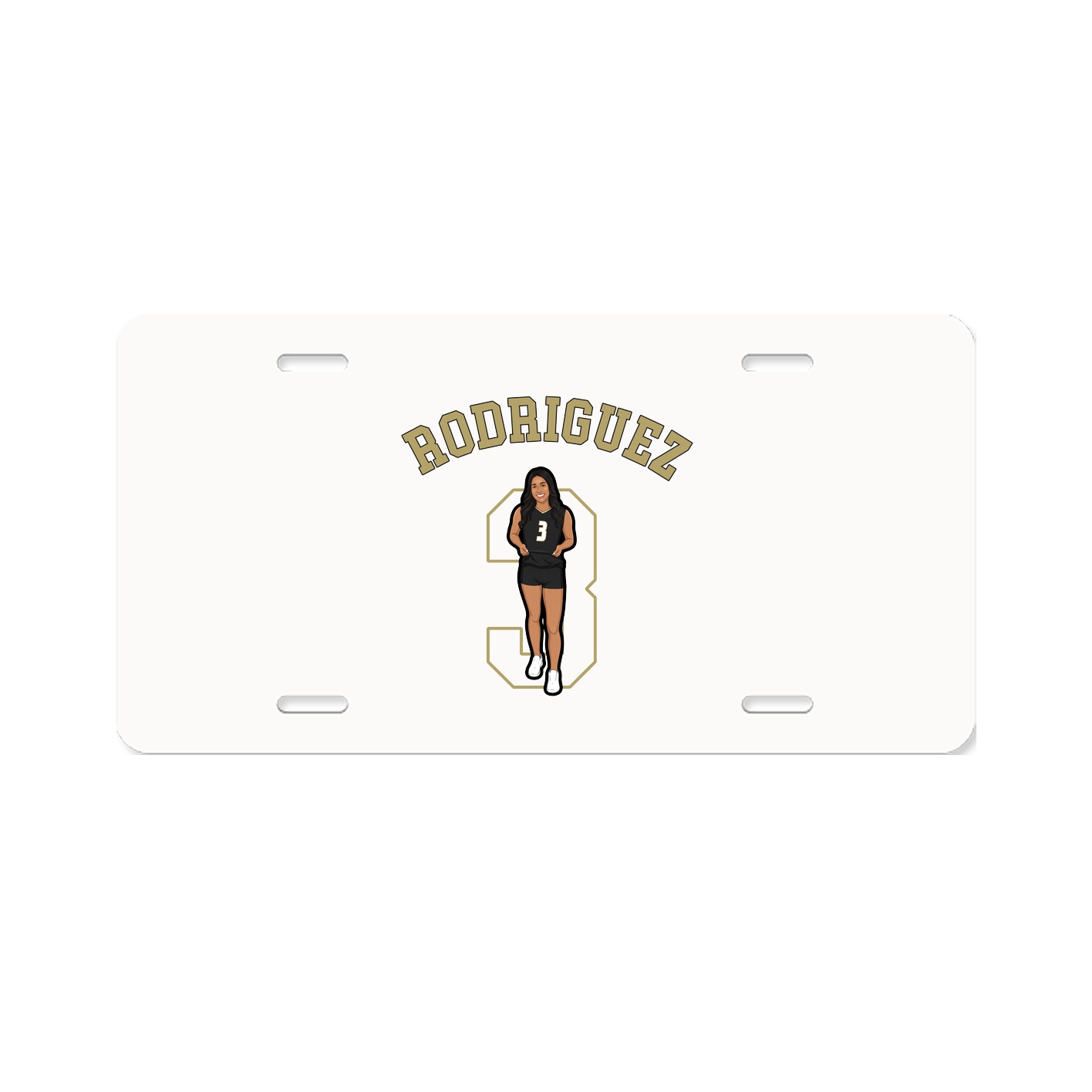 License Plate — Shirsey Arch in Classic