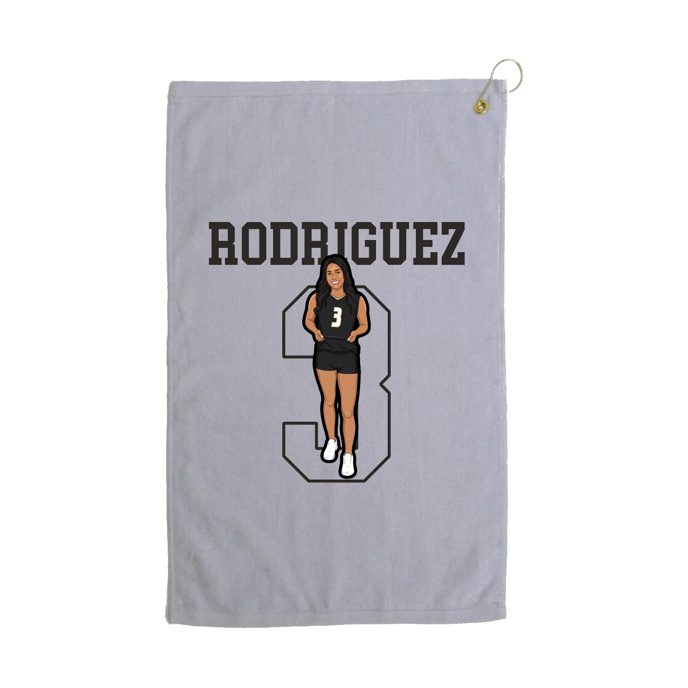 Golf Towel — Shirsey in Grey