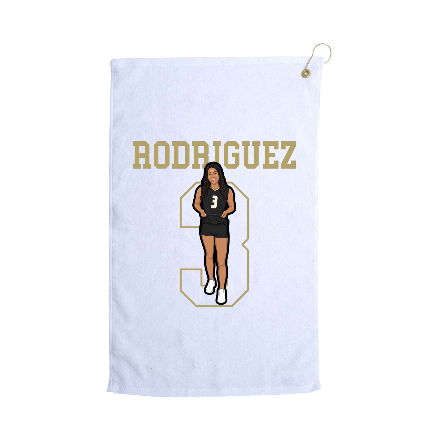 Terry Velour Golf Towel