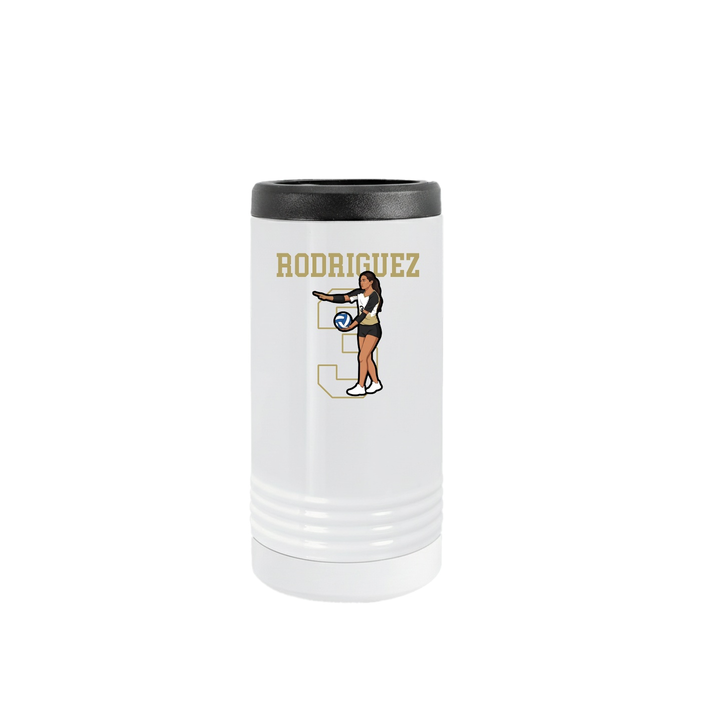 Slim Beverage Holder — Shirsey in White