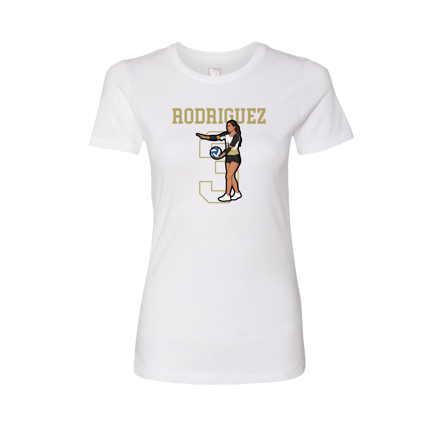 Fitted Women's Tee — Shirsey in White