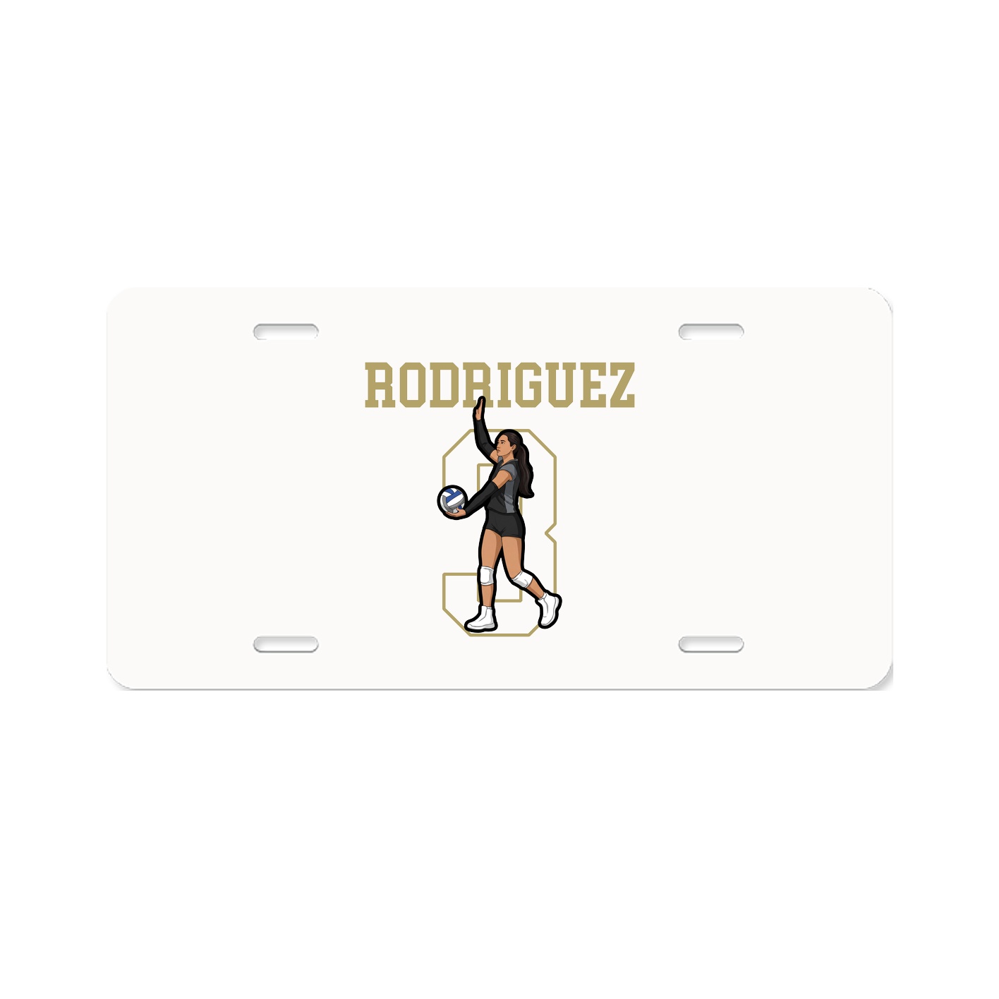 License Plate — Shirsey in Classic