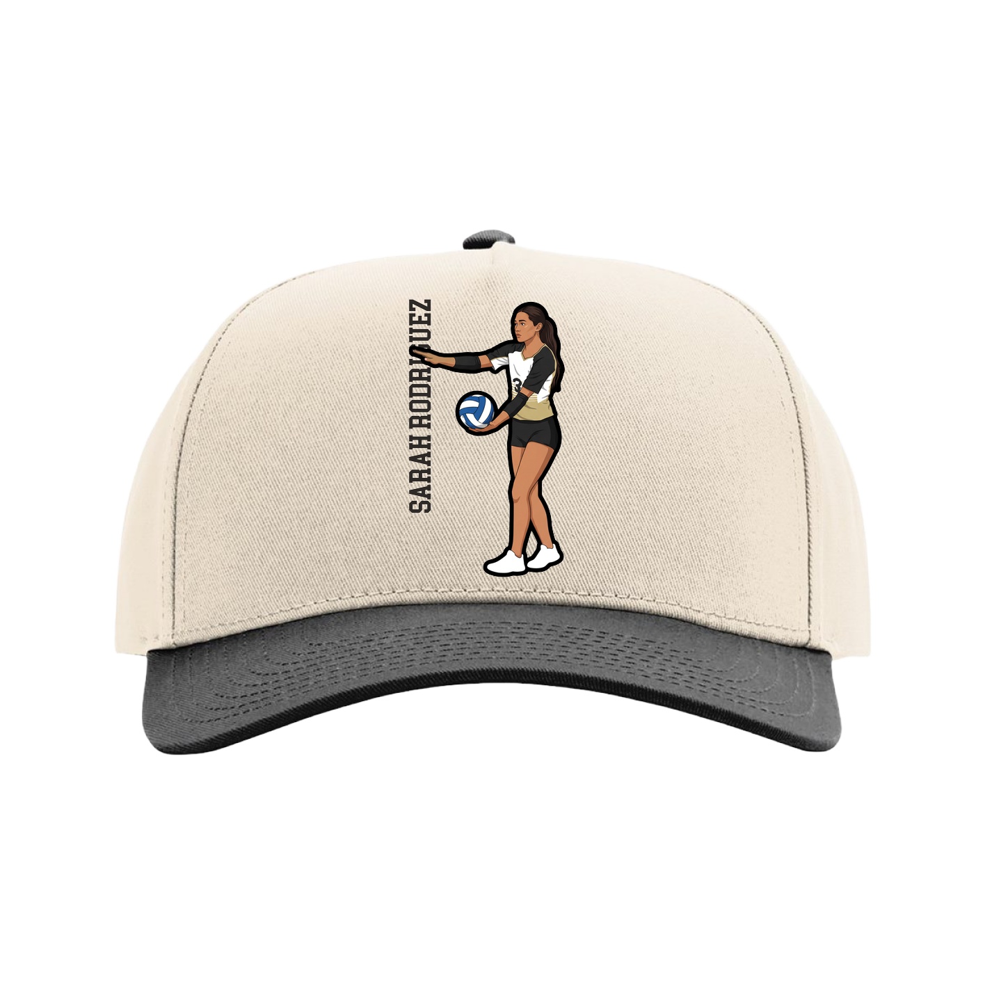 Full Fabric Five-Panel Champ Cap