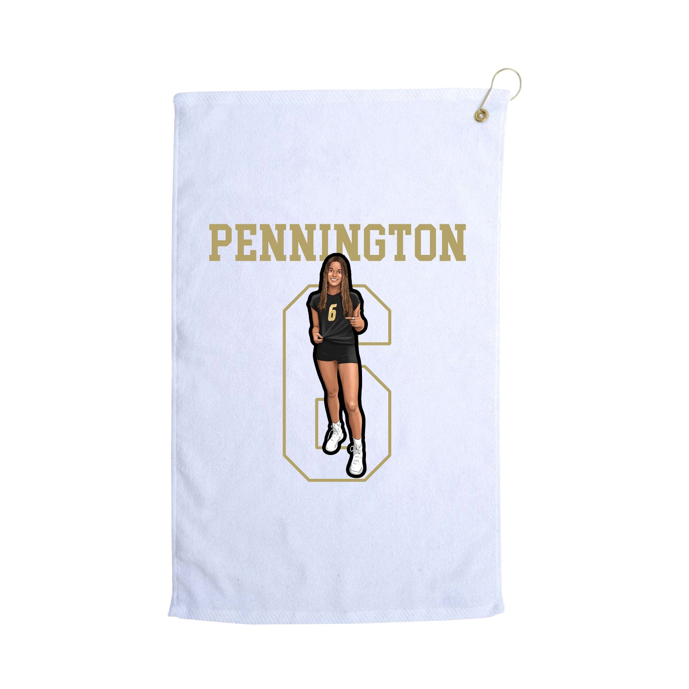 Terry Velour Golf Towel